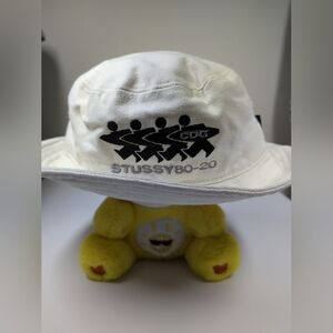 Authentic Stussy Comme Des Garçons CDG Canvas Bucket Hat - Size S/M